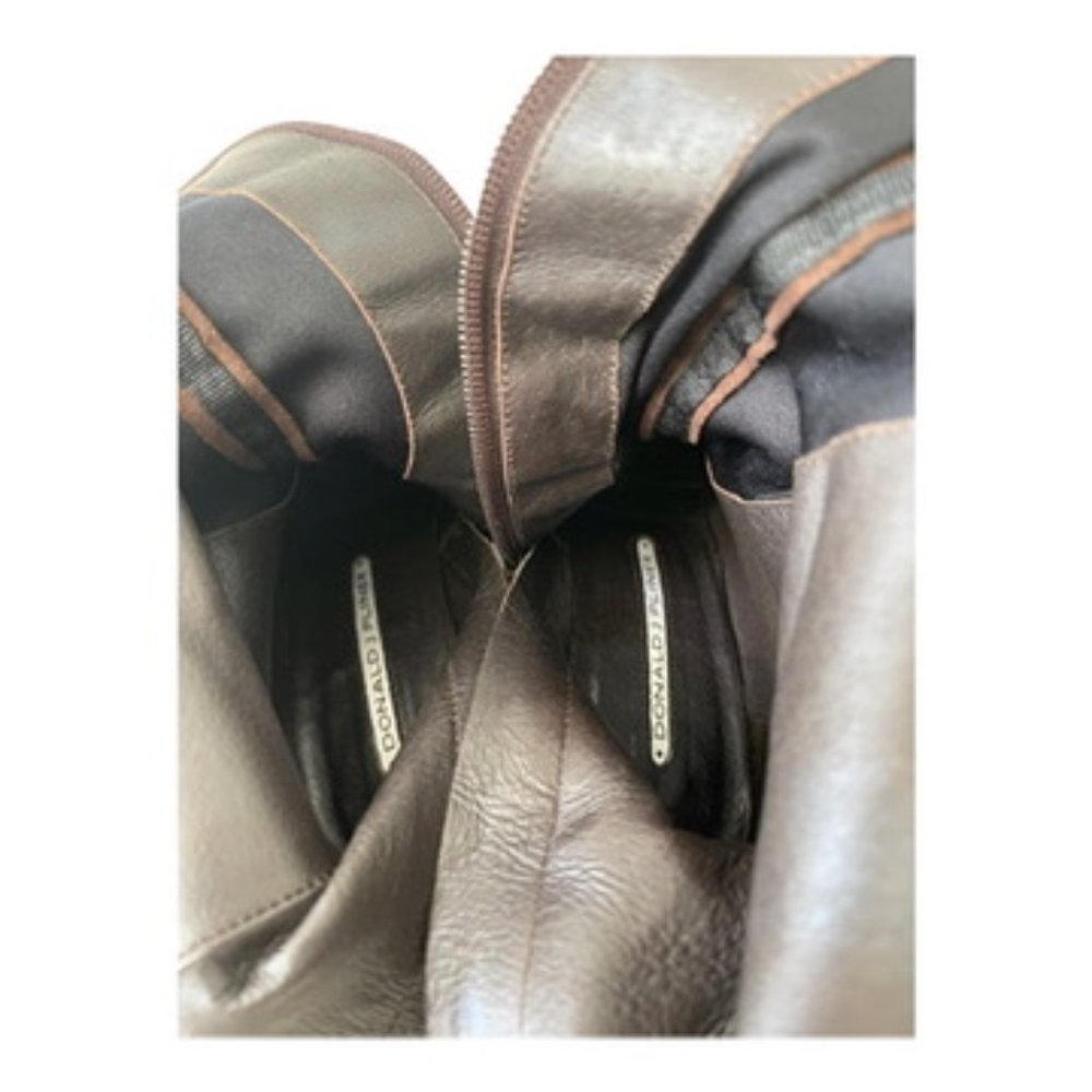 Donald J Pliner Suede Brown boots Women's Size 5 M - Picture 8 of 10